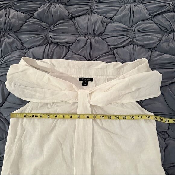 St. John Off Shoulder Blouse - Picture 8 of 9